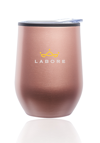 12 oz. Shelby Stemless Wine Glasses with Lid 5