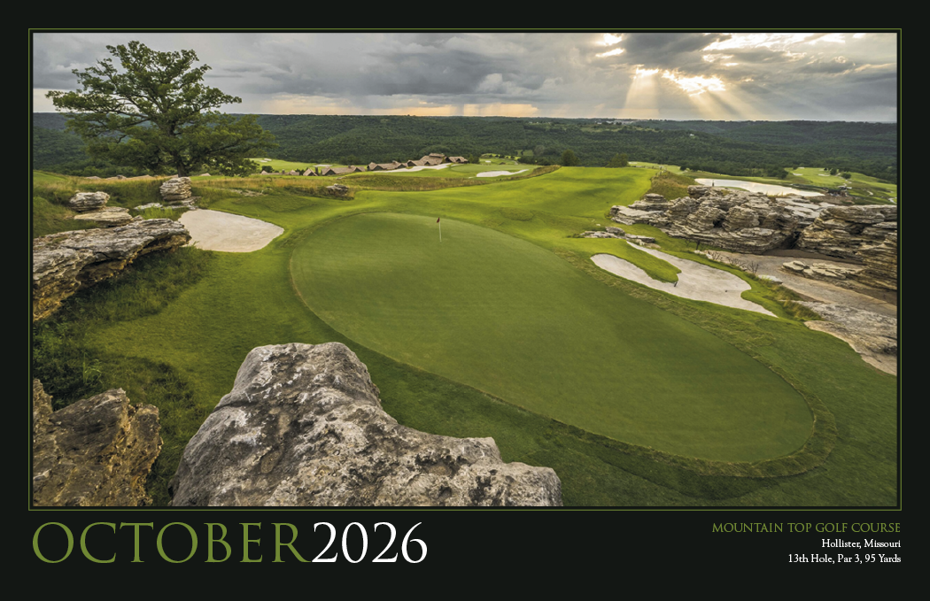 Triumph® Calendars Golf America Calendar 16