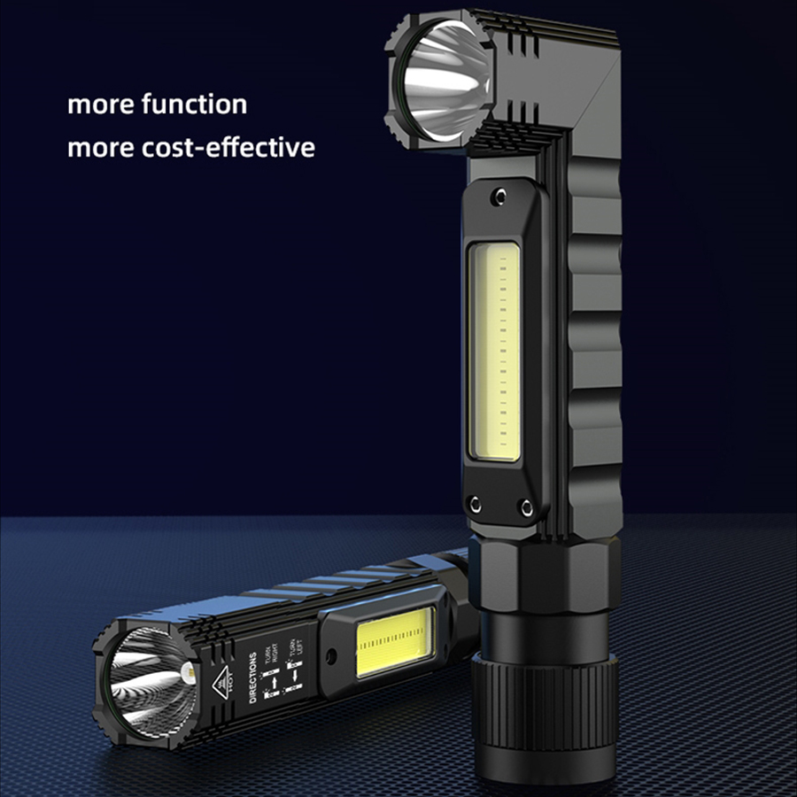 Multi-Functional COB Work Light, Headlamp and Flashlight 90 Degree Rotate with Magnetic Base 23
