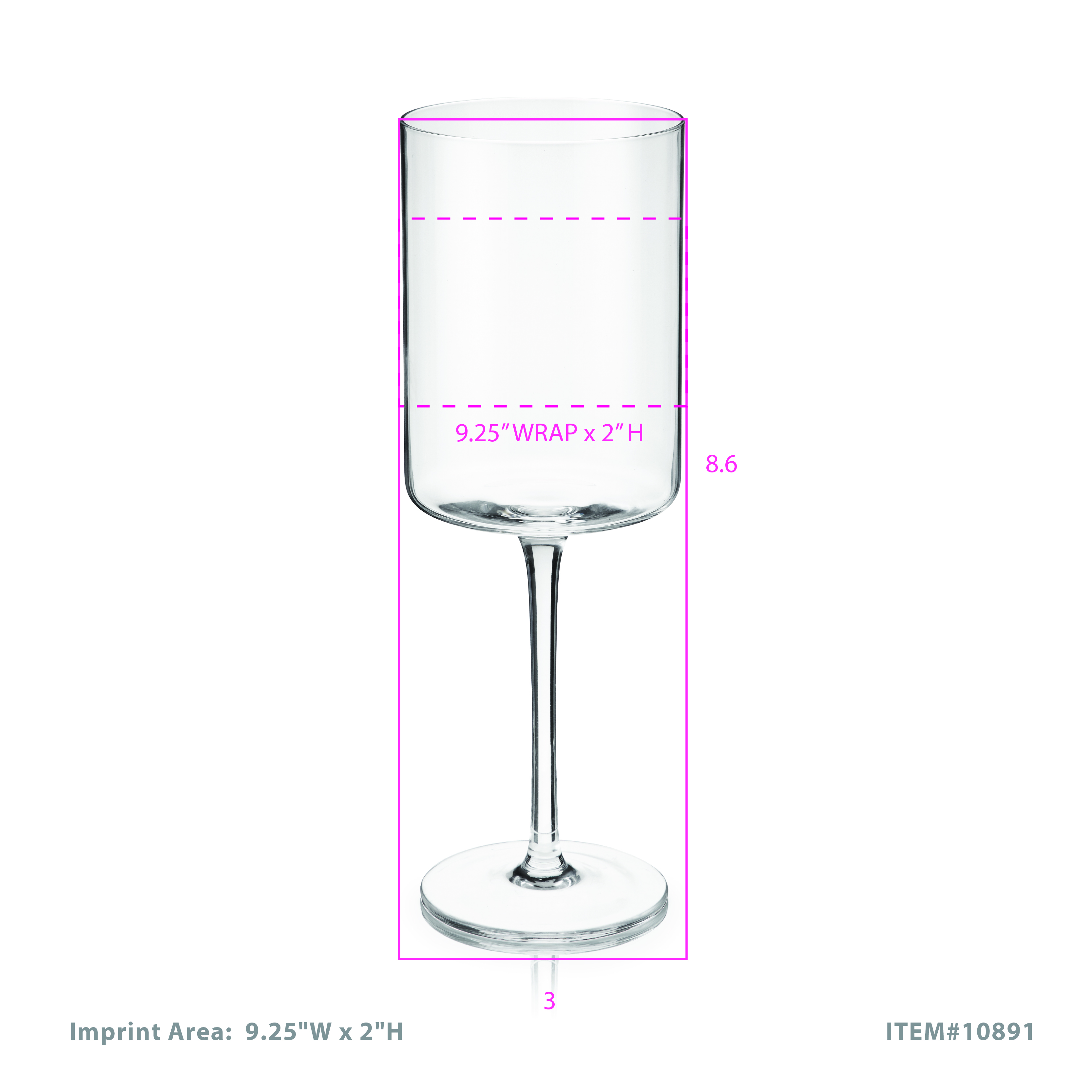 Viski® Laurel White Wine Glass, set of 2 4