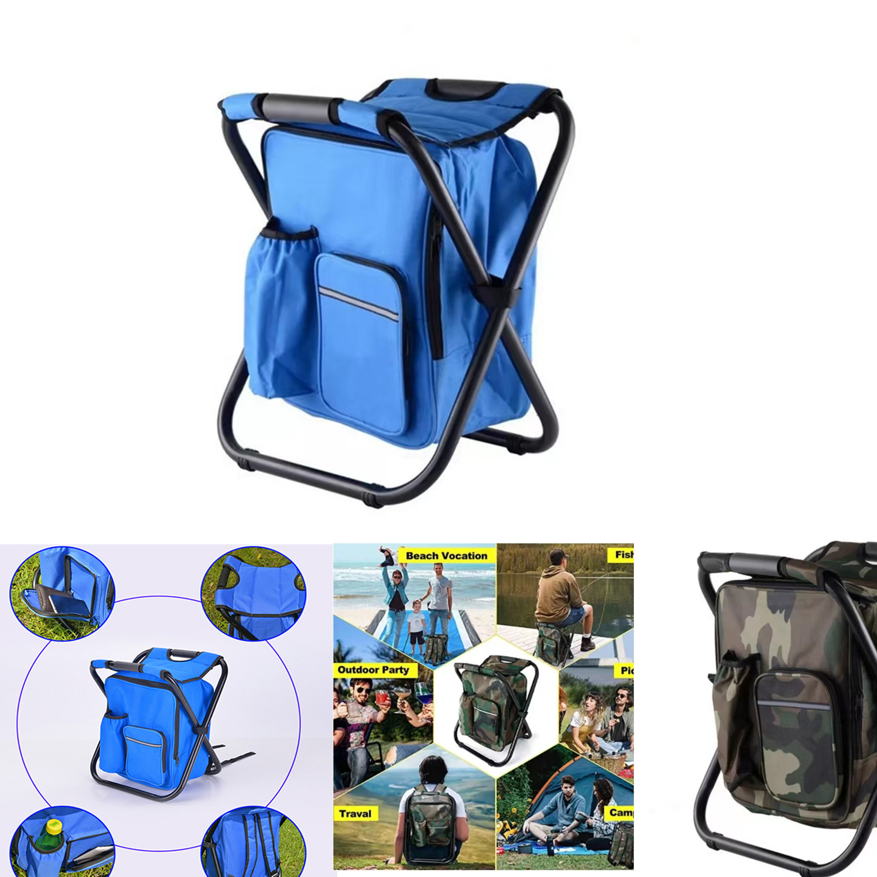 Outdoor Foldable Portable Chairs 3