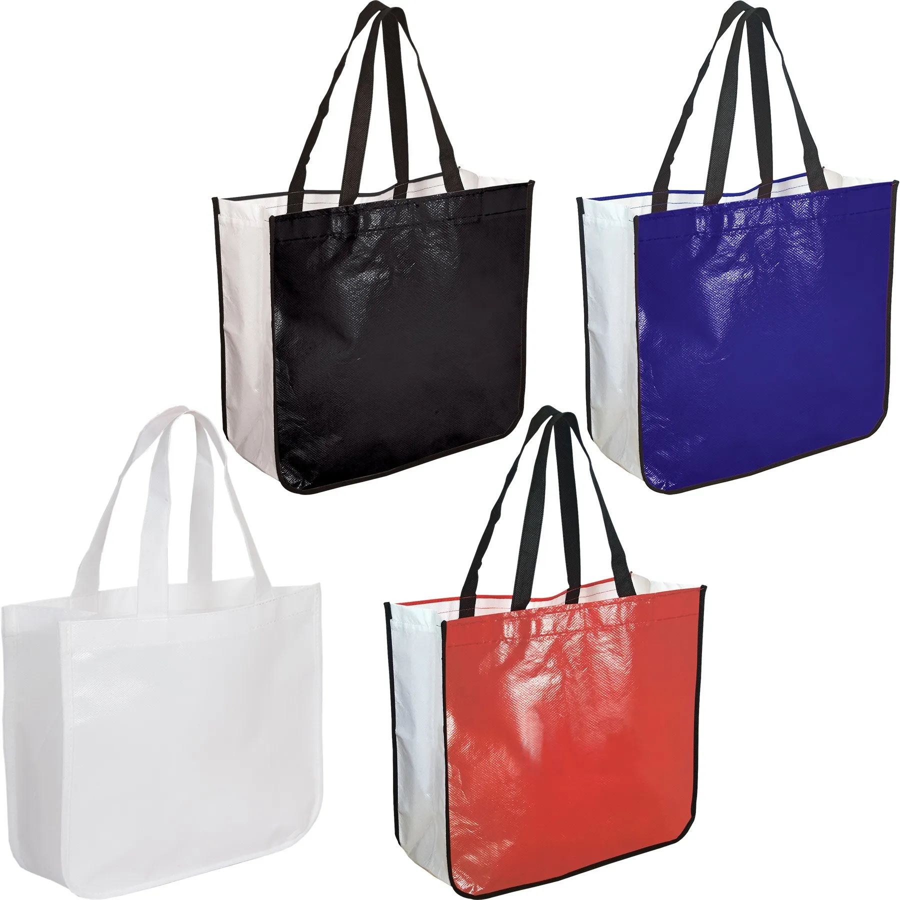 Extra Large Laminated Shopping Tote Bag 4