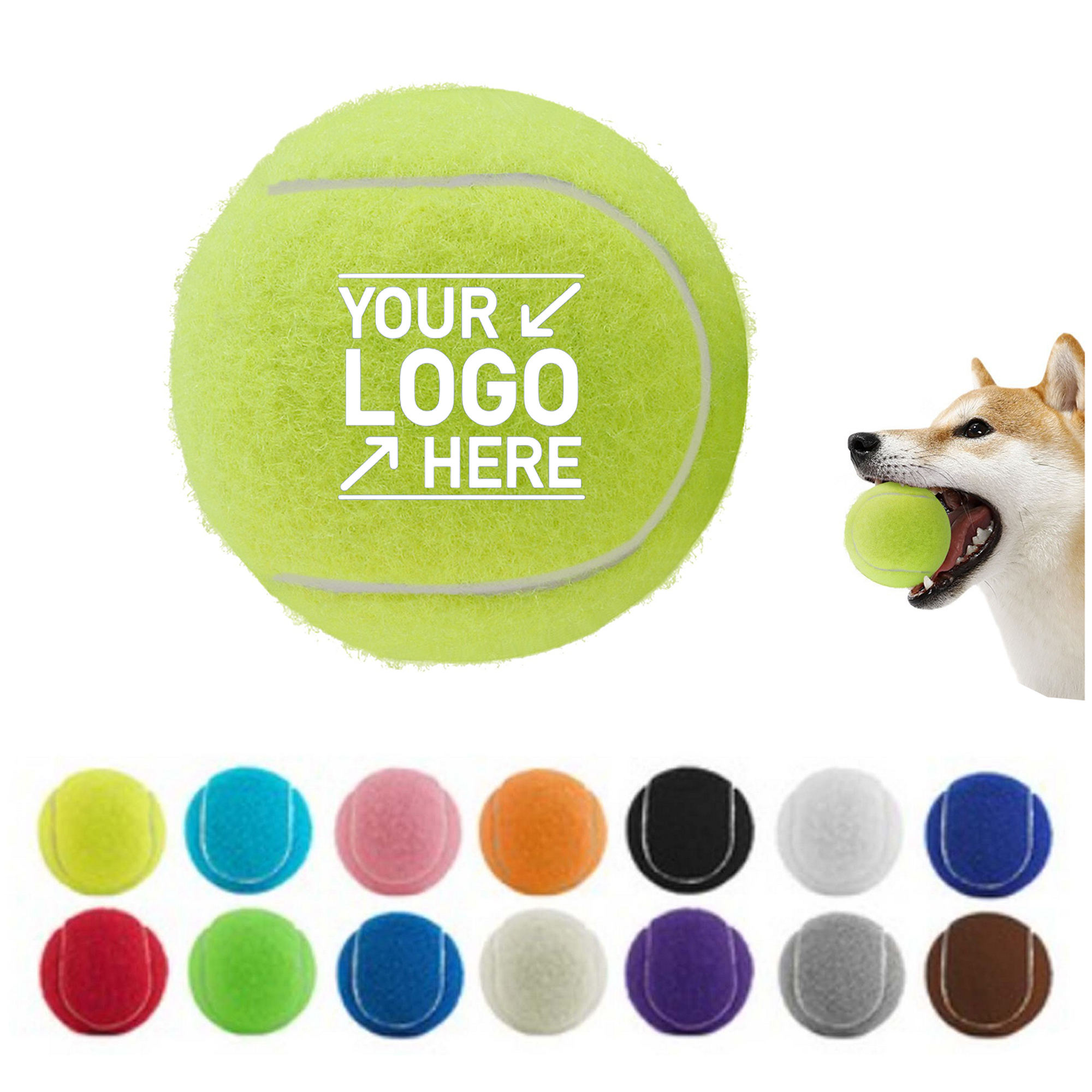 Pet Fetch Toy Tennis Ball Active Dogs Exercise Easy Play 9