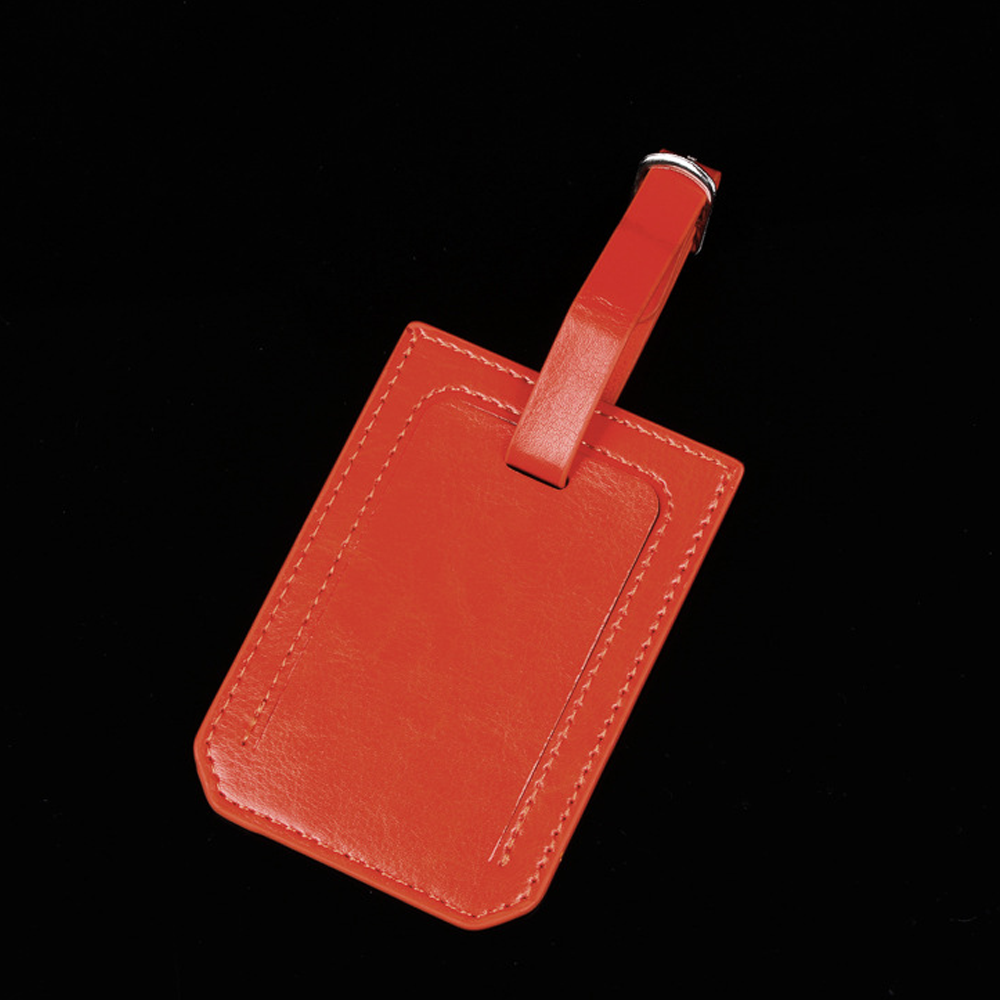 PU Leather Luggage Tag 4