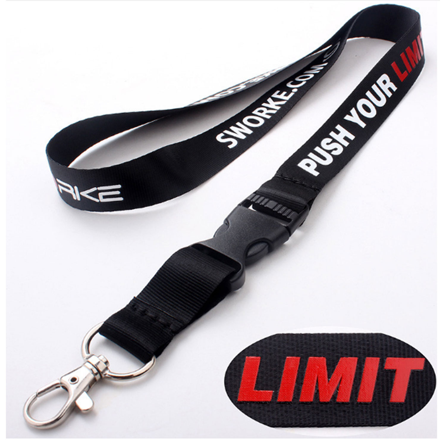 3/4" Nylon Lanyards with Buckle Release 5
