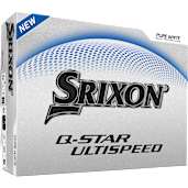Srixon Q-STAR ULTISPEED Golf Balls - 12 Pack 132