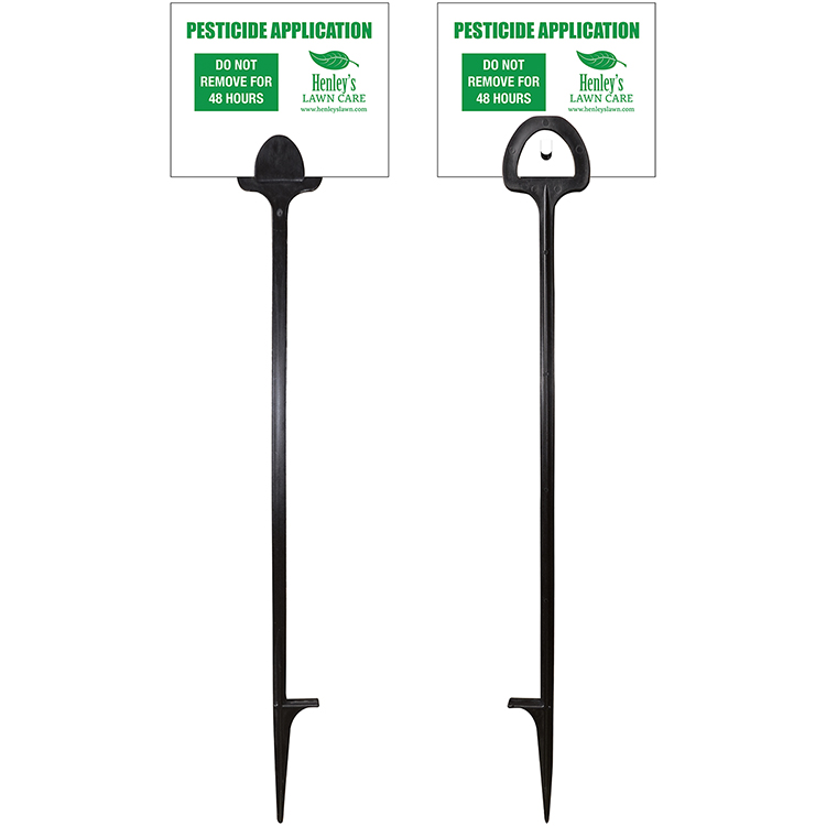 5" x 4" Value Marking Signs - One Color, Front & Back 3