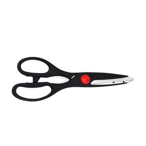 Multifunctional Scissors With Bottle Opener And Blade Cover 10