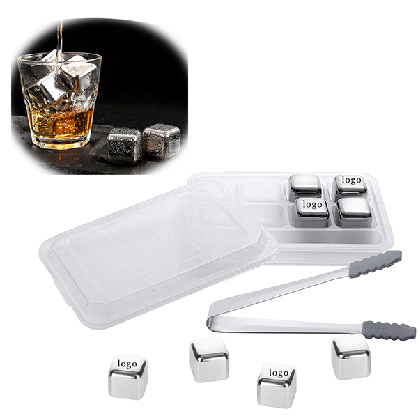 Stainless Steel Ice Cube 2