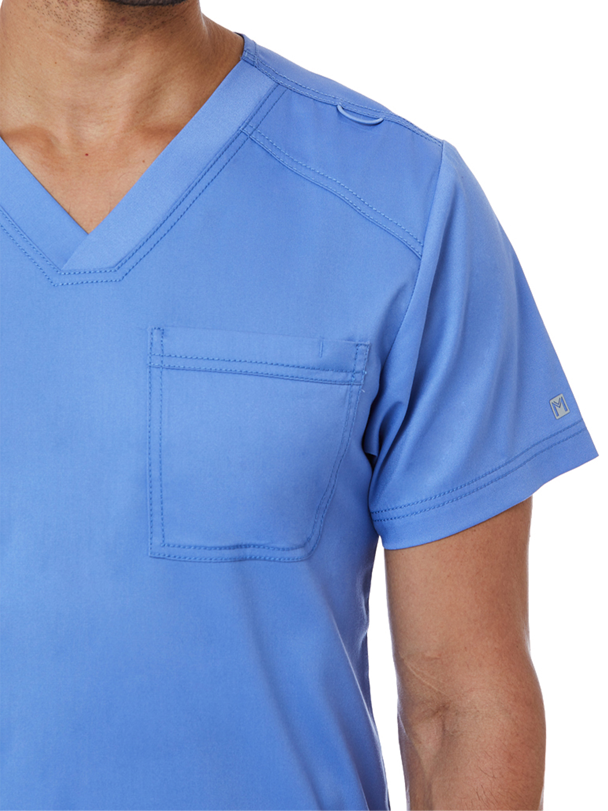Maevn - Matrix - Men's One-Pocket V-Neck Top 7