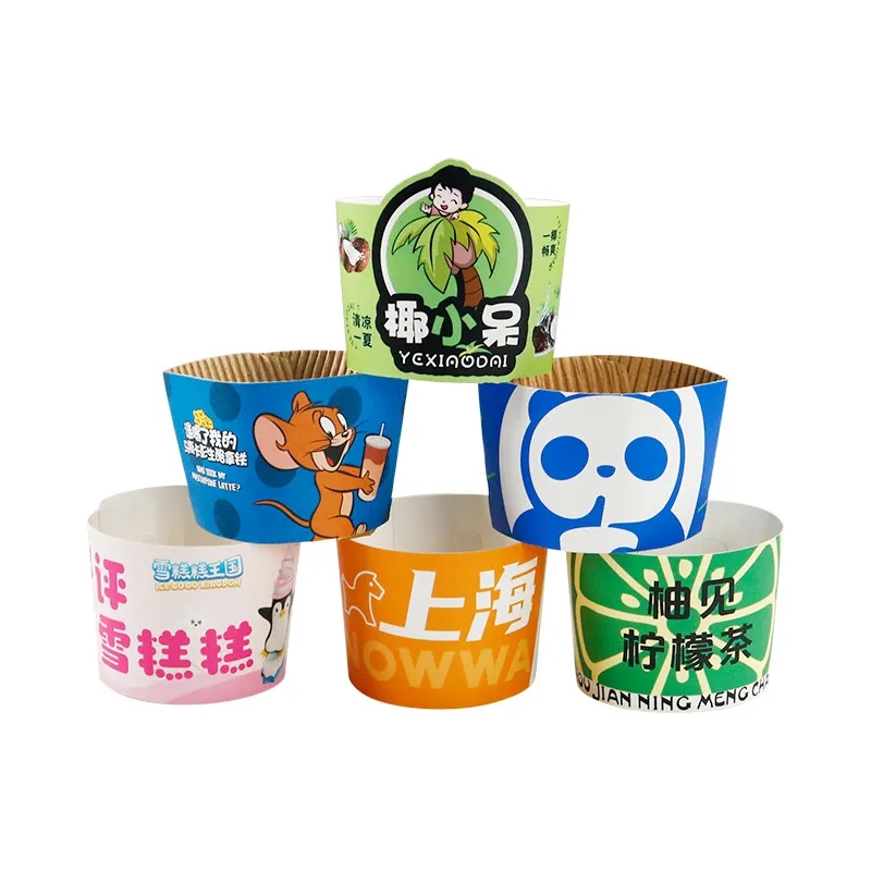 Full Color Double-Layer Craft Paper Coffee Cup
Sleeve 1