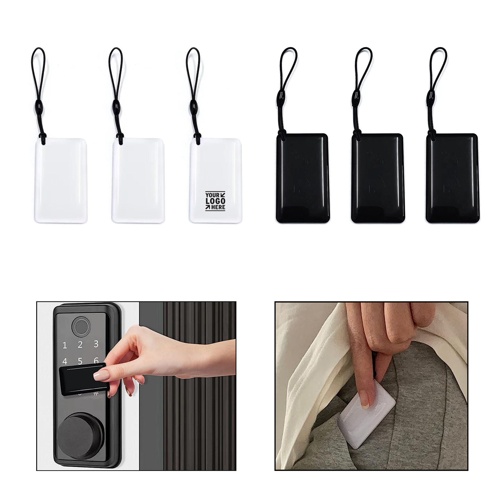 13.56 Mhz IC Card Fob Lock Door 2