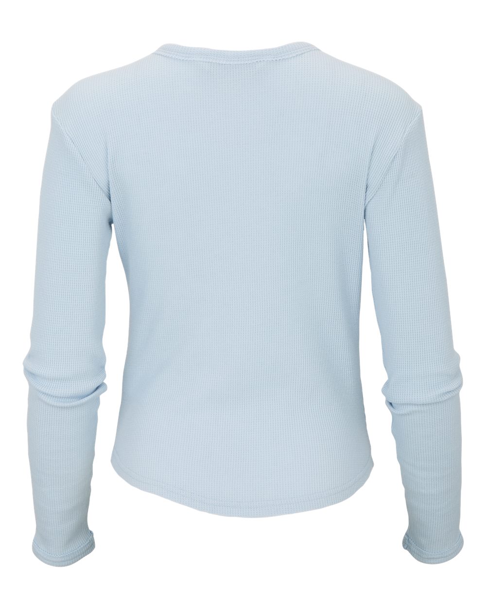 Women's Waffle Knit Baby Long Sleeve T-Shirt - BW3103 8