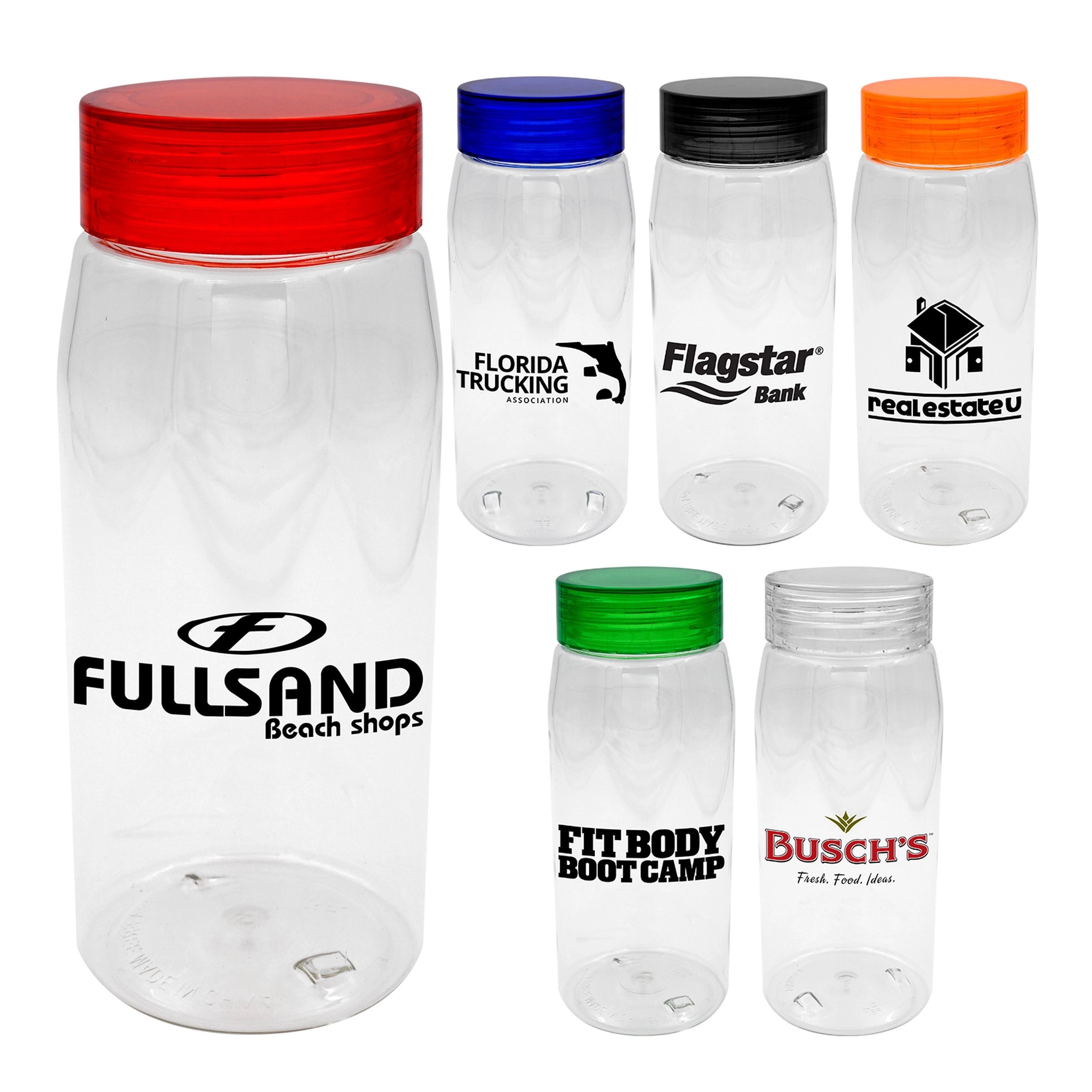 Clear View 25 oz. Recycled Bottle