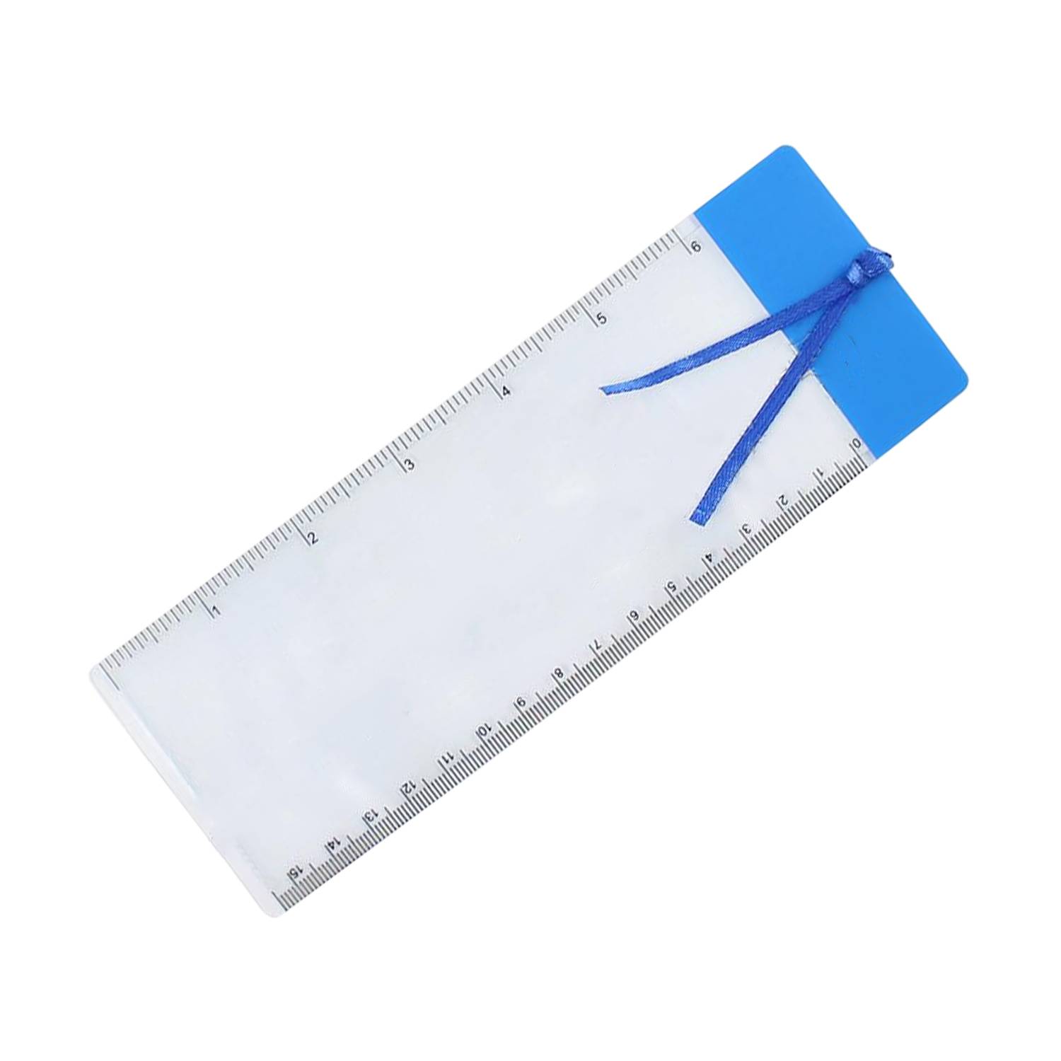 3 in 1 PVC Thin Magnifying Bookmark Ruler 6