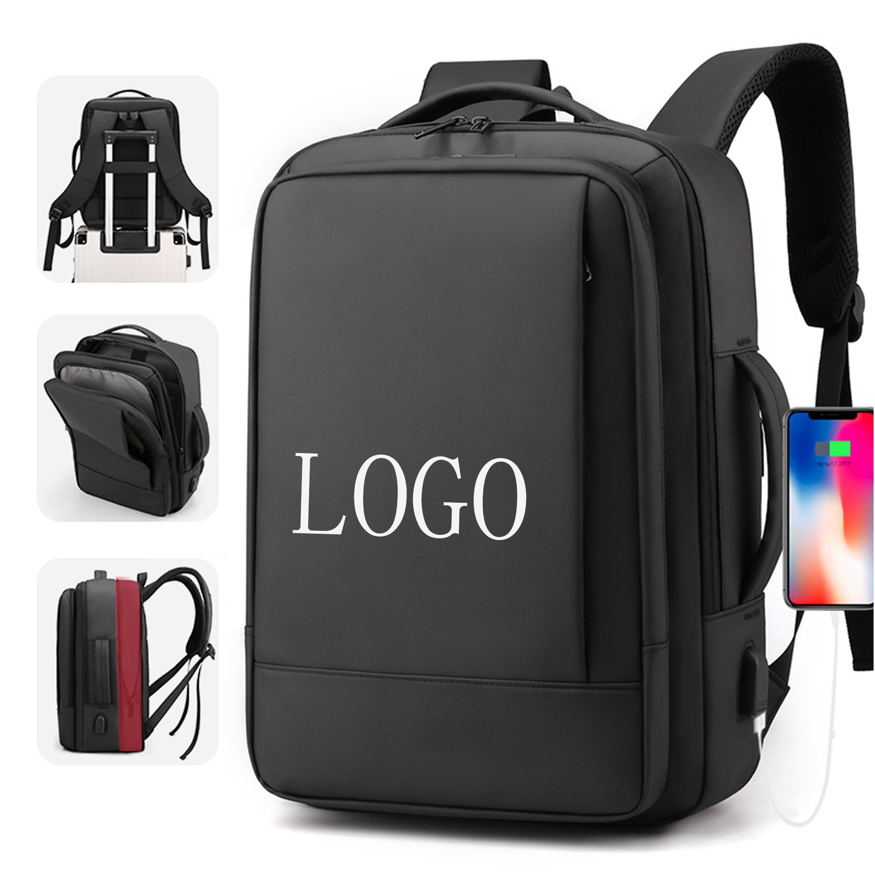 Laptop Backpack with Charging Port