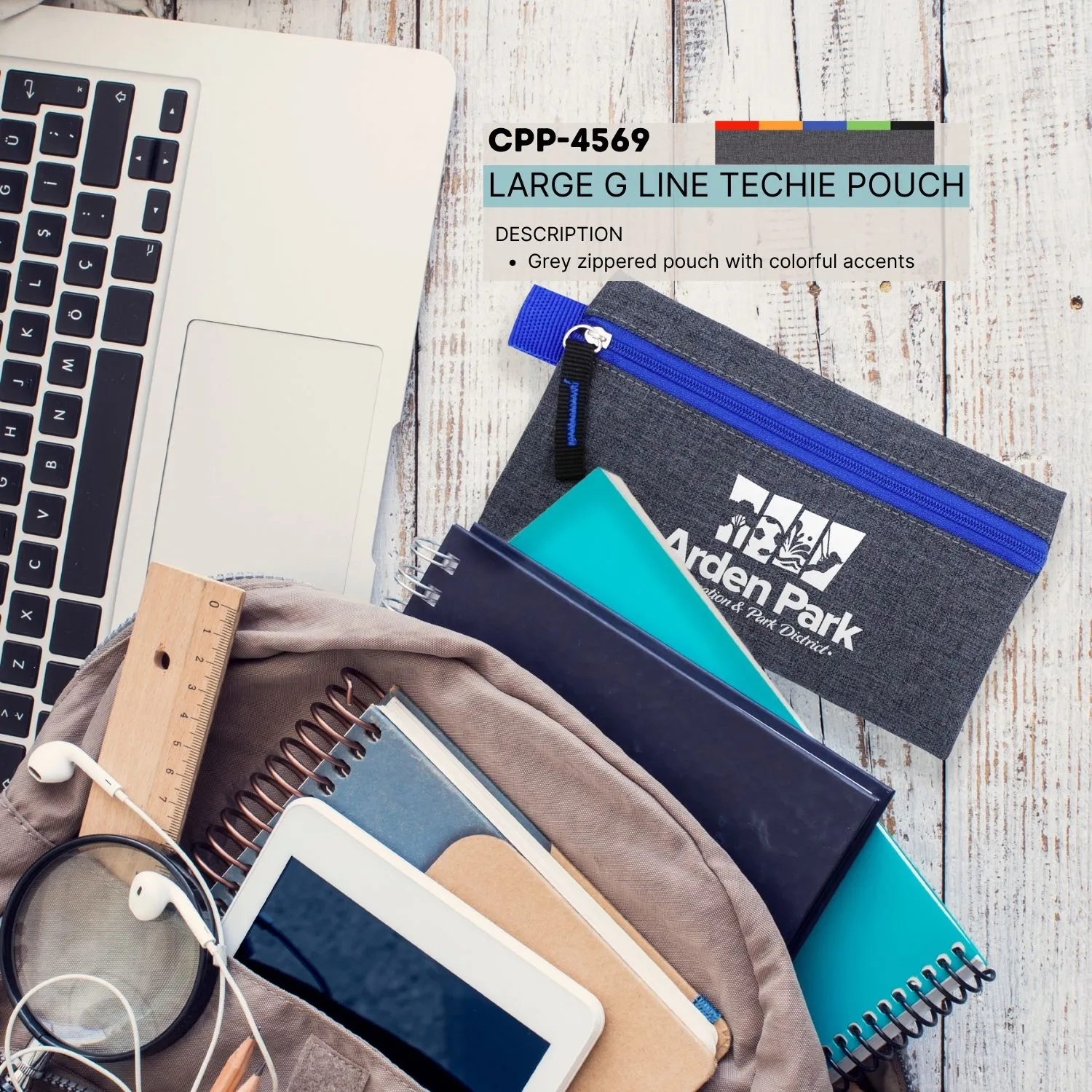 LARGE G LINE TECHIE POUCH 4