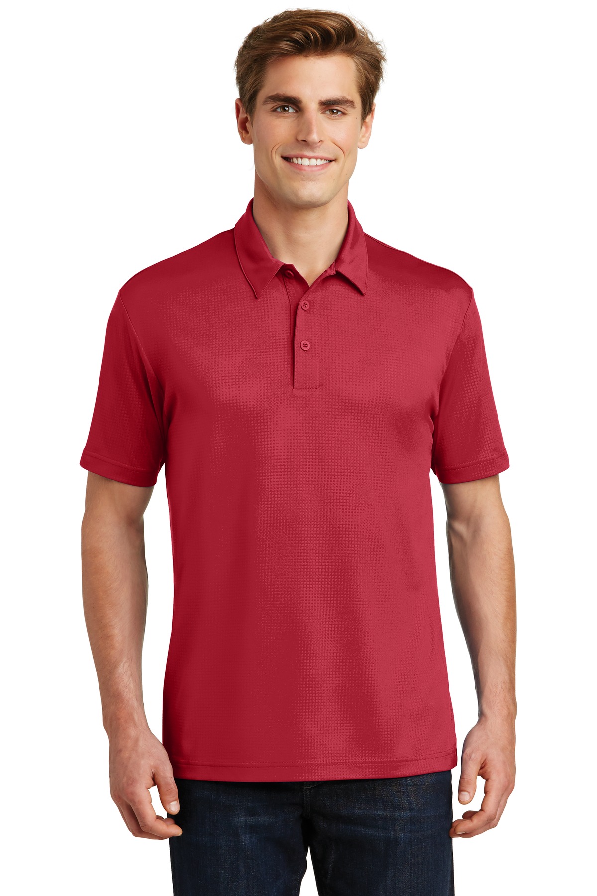 Sport-Tek Embossed PosiCharge Tough Polo . ST630 16