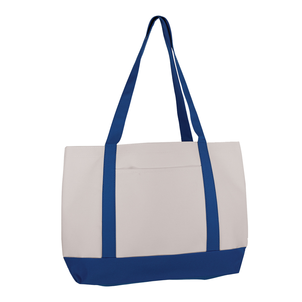 Tasmania Grand 600D Two-Tone Tote with 26" Straps 1
