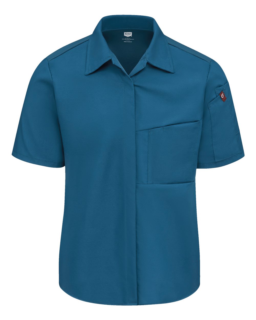 Women's Poplin Airflow Cook Shirt with OilBlok - 501W 6