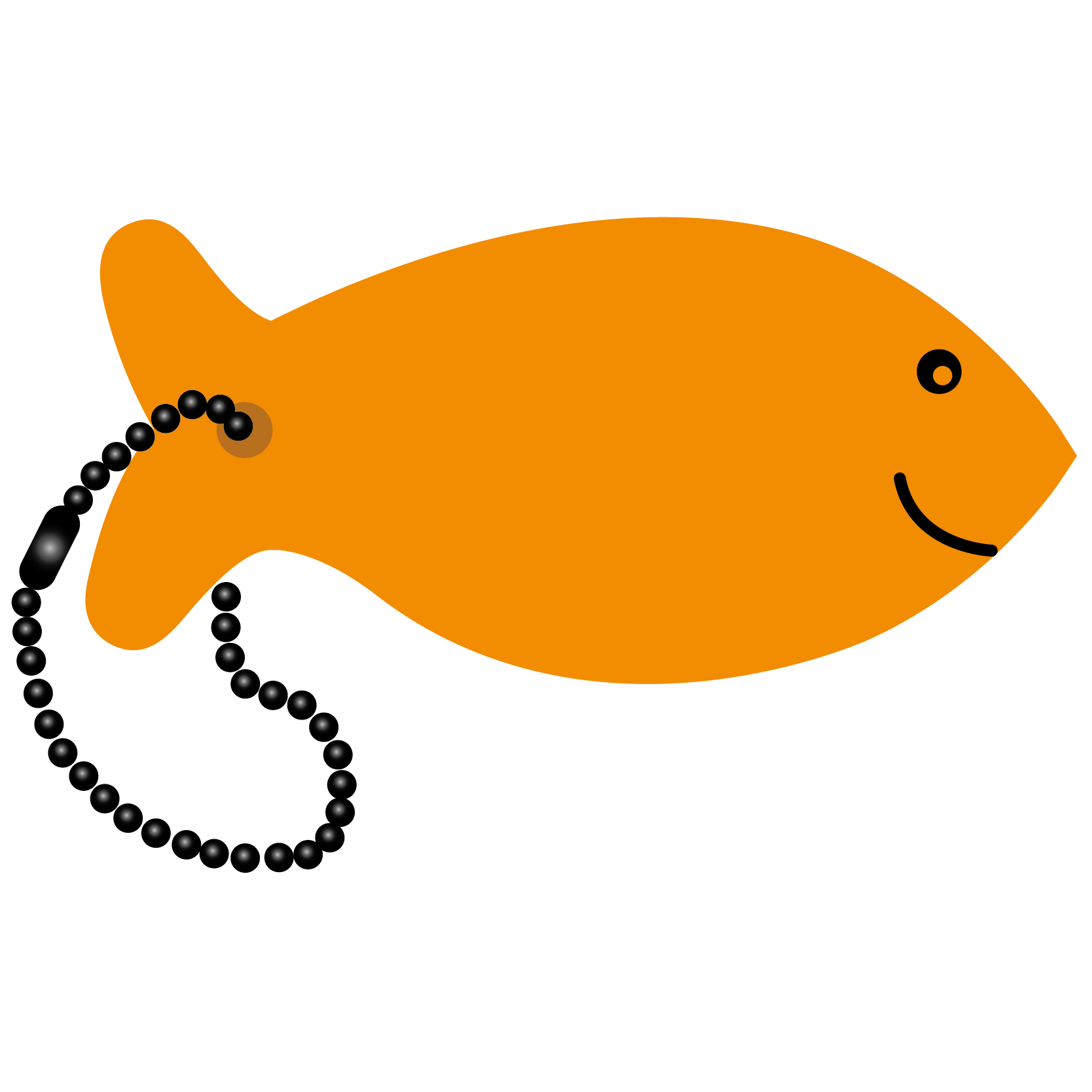 Fish Key Tag 14