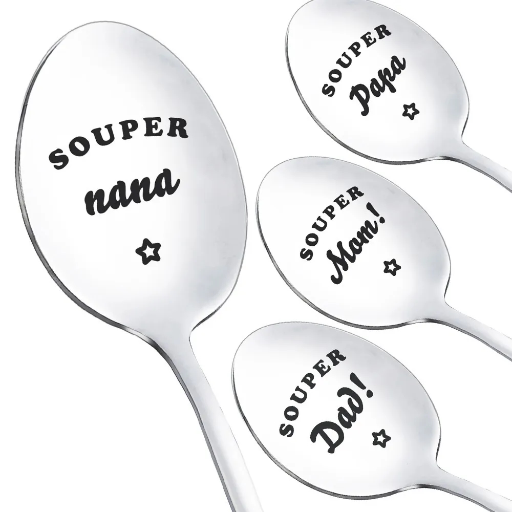 Personalized Engraved Stainless Steel Spoon 3