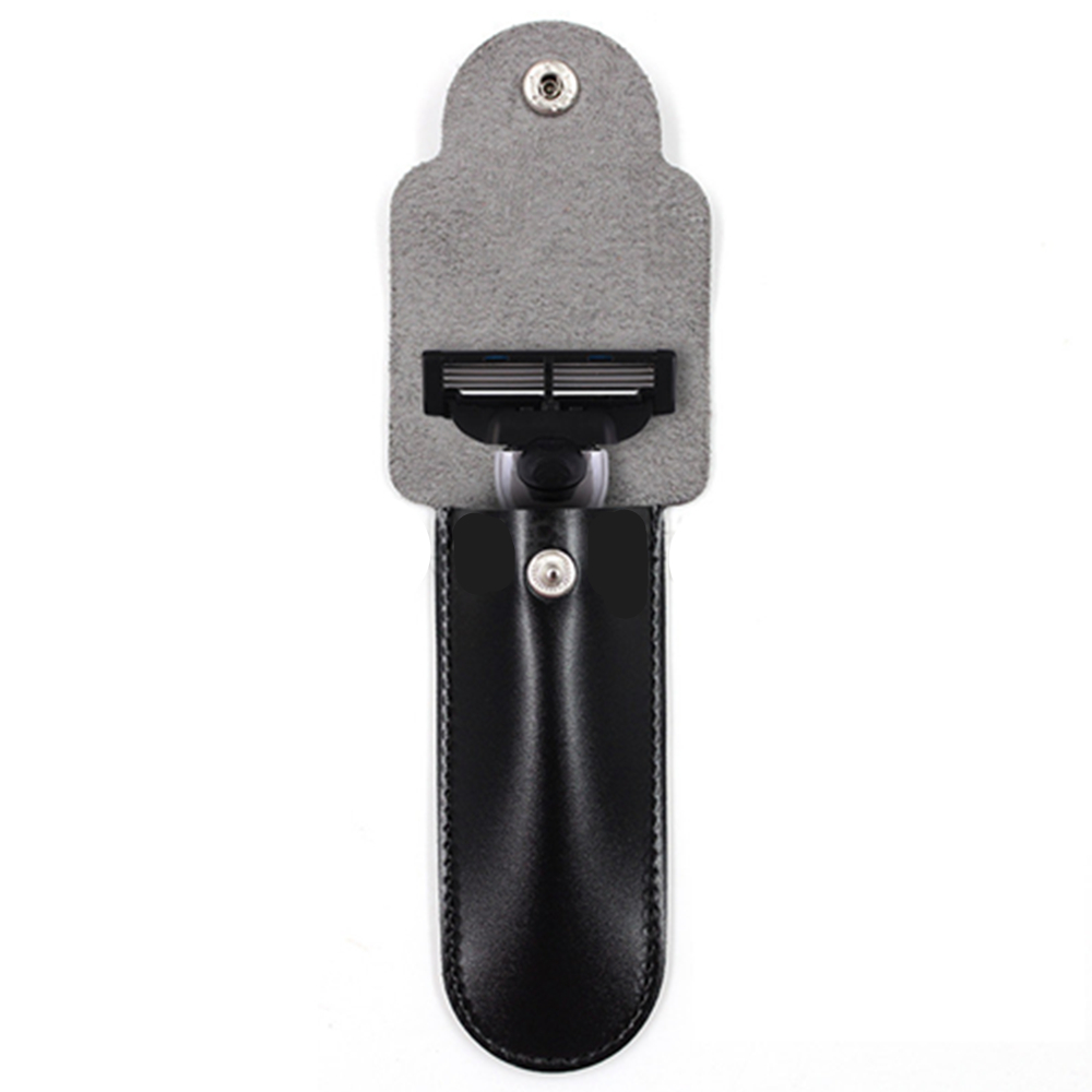 Leather Double Edge Safety Razor Protective Case 3