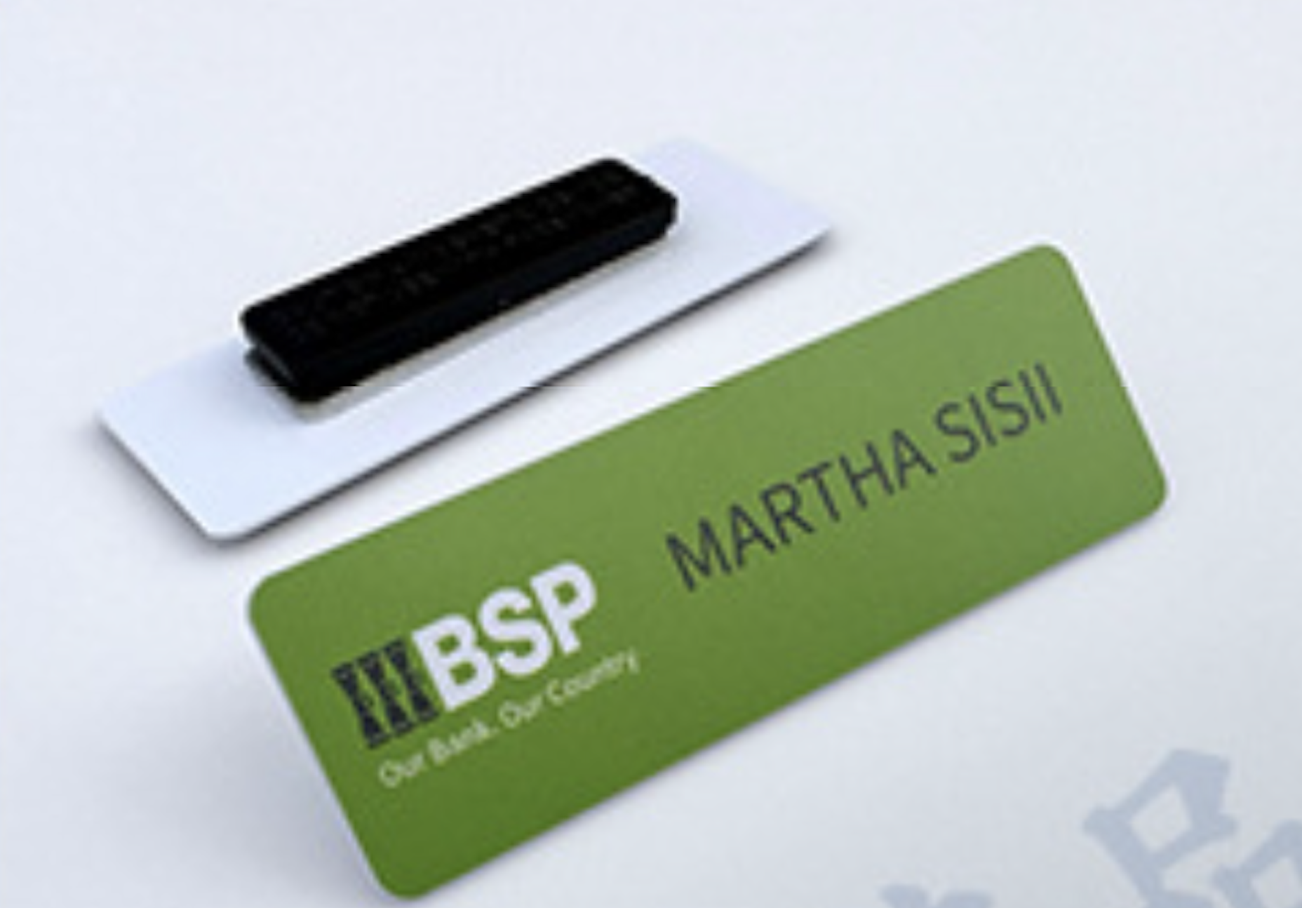 Name Badge Magnet 2