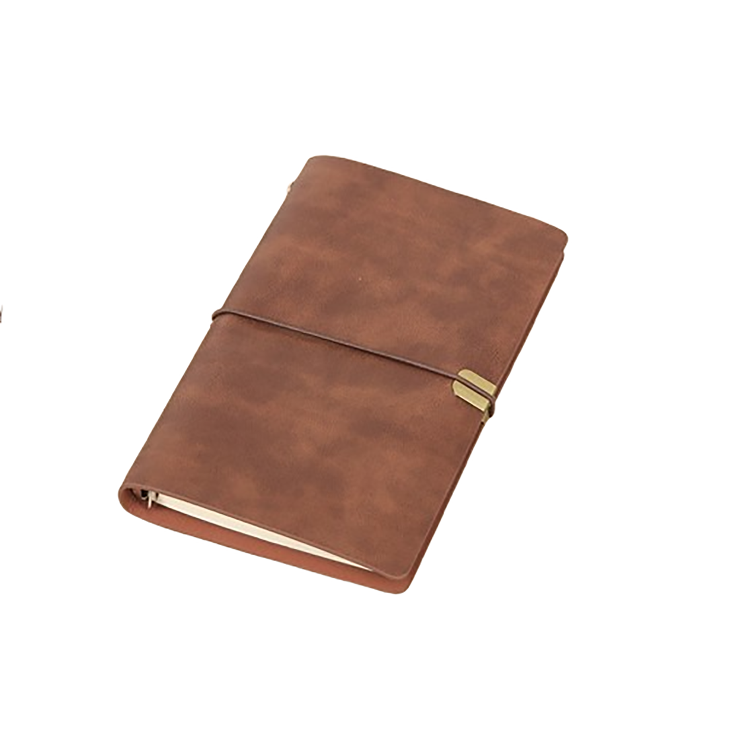 Vintage A6 PU Notebook with Metallic Clasp 4
