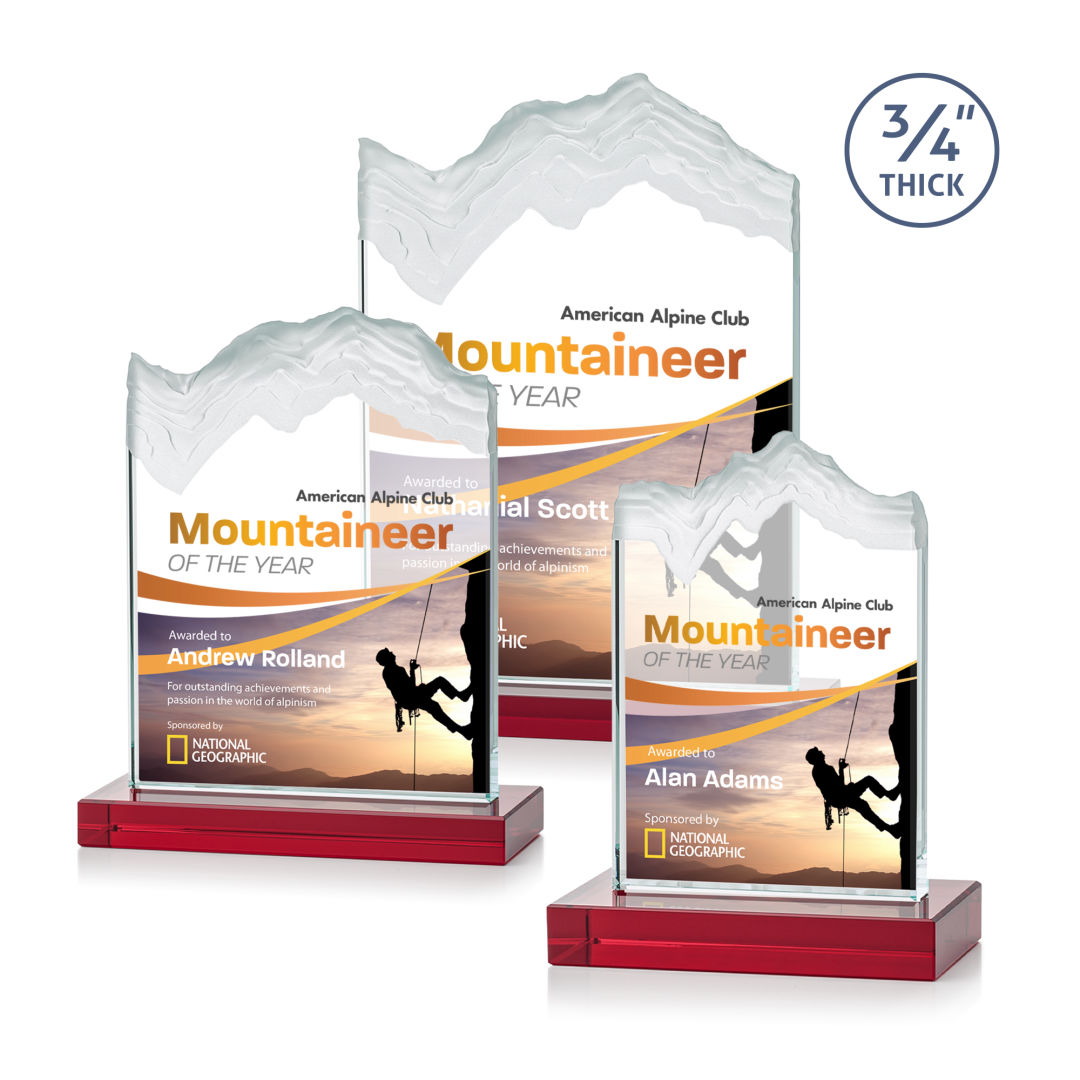 Kilimanjaro VividPrint™ Award - Red