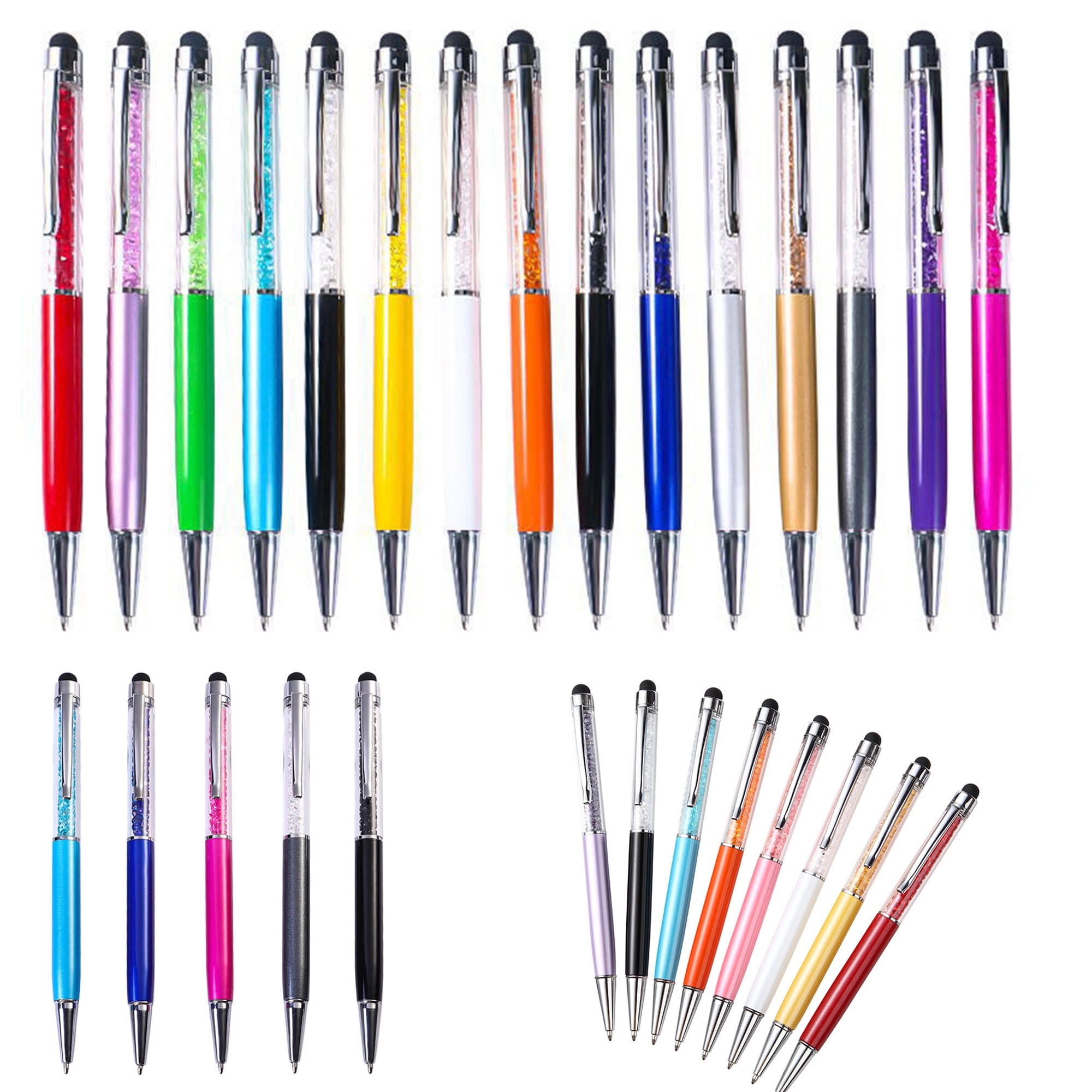 Crystal Metal Stylus Pen