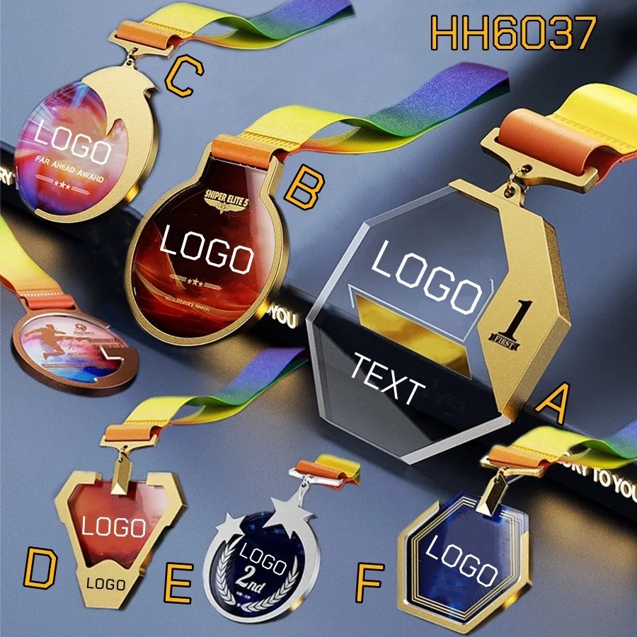 BULK Crystal Medal Sports Metal Awards 3