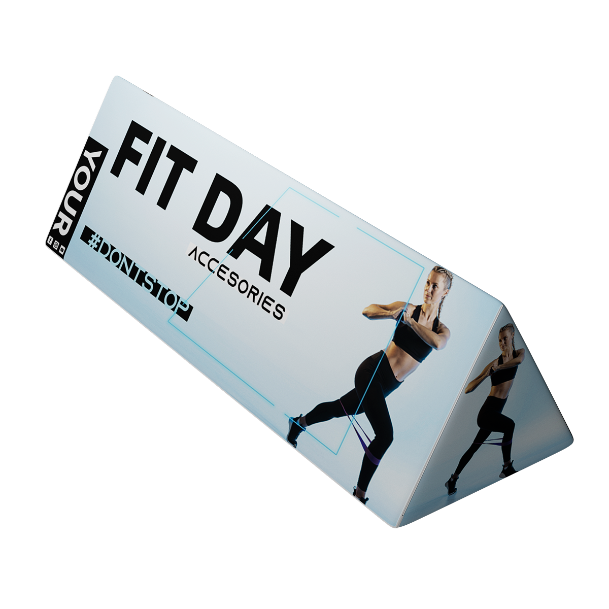 Triangle Display - 118"w x 40"h 5