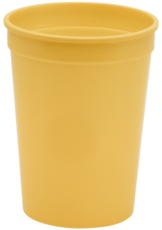 12 oz Smooth Plastic Stadium Cup