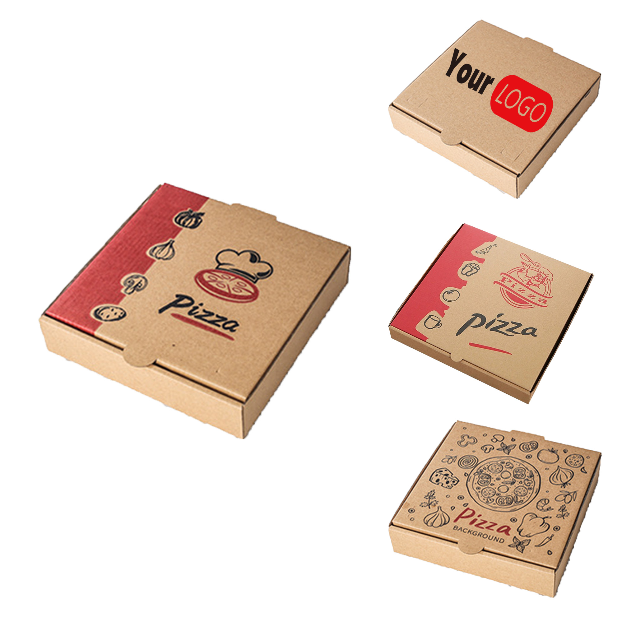 Cardboard Pizza Box 3