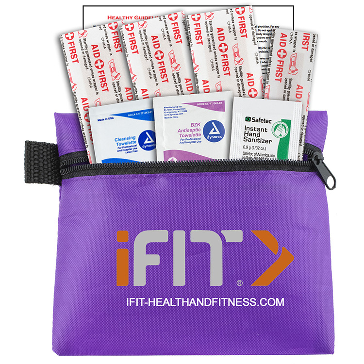 "SAFE HELPER" 8 Piece Hand Sanitizer First Aid Kit 2
