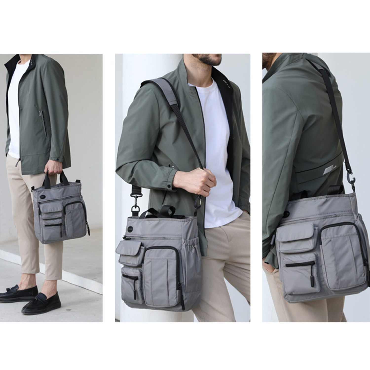 Oxford Water Resistant Large Capacity Crossbody Bags 6