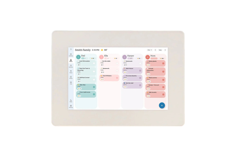 Skylight 10-inch Digital Calendar - White 1