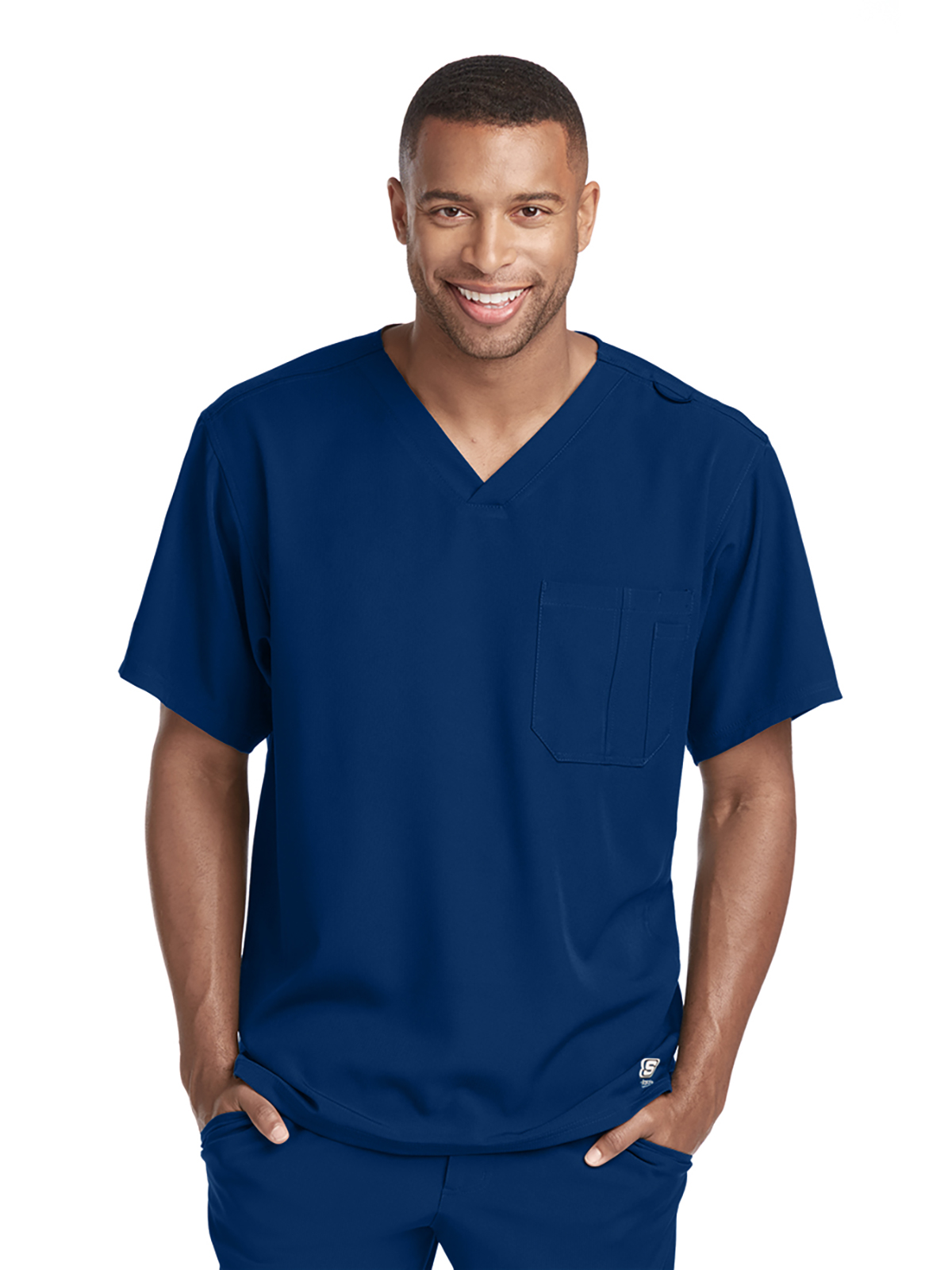 Skechers - Men's One-Pocket V-Neck Structure Scrub Top 30