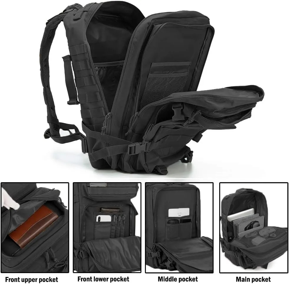 45L Waterproof Tactical Backpack 5