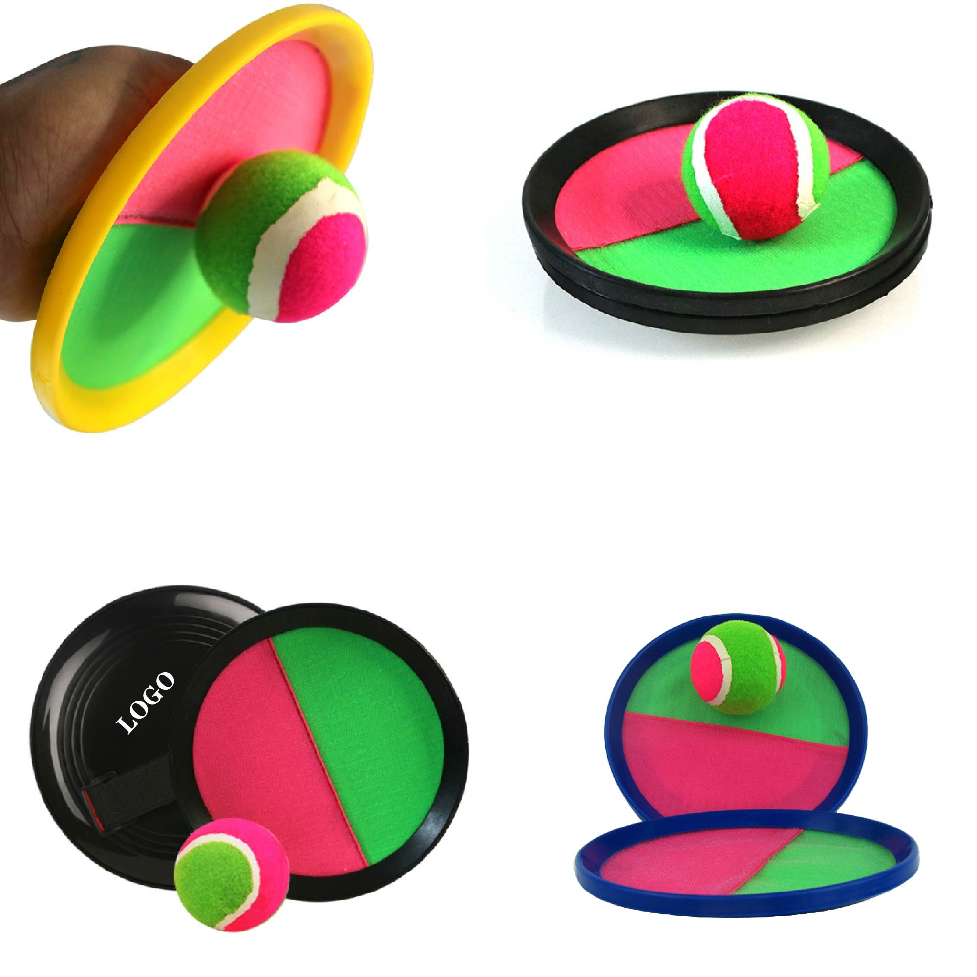 MOQ 10 pcs Beach Sticky Catch Ball Kit 3