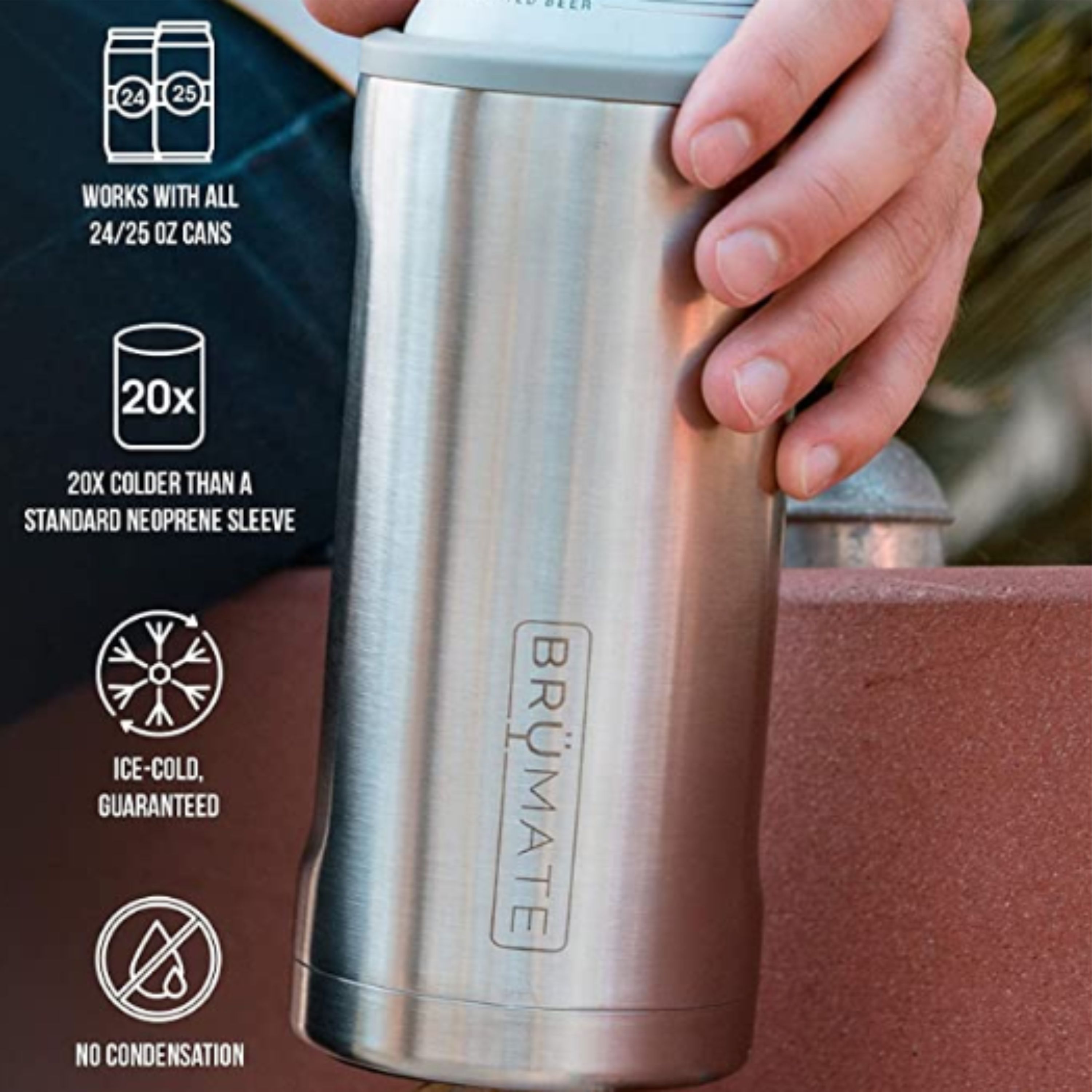 BruMate Hopsulator Juggernaut 24/25 oz Can Holder 9