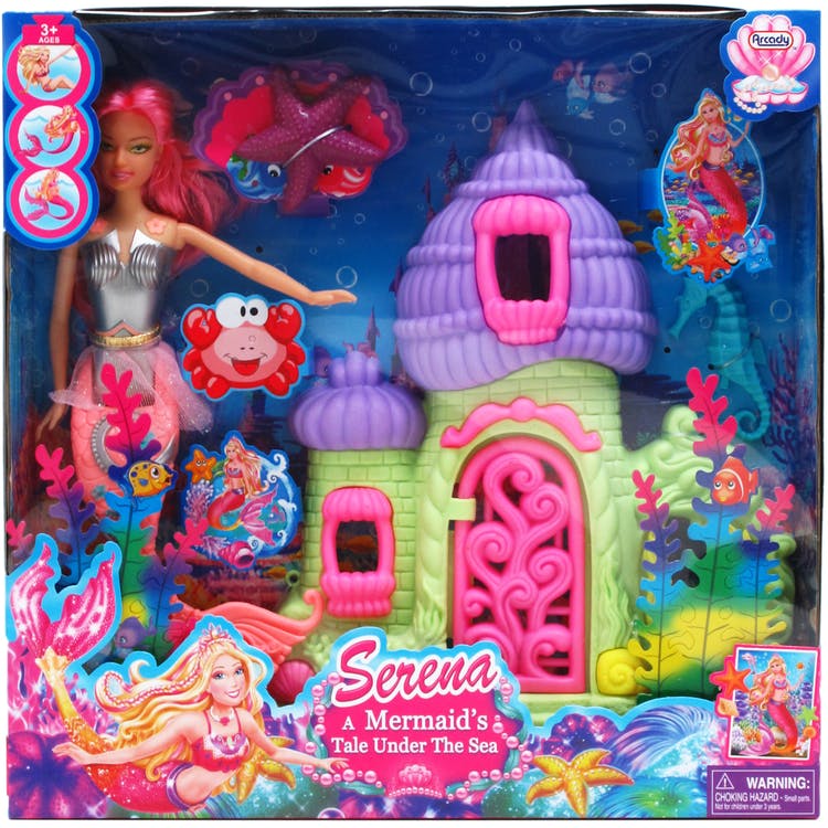 Serena Mermaid Doll with Accessories 11.5" 2