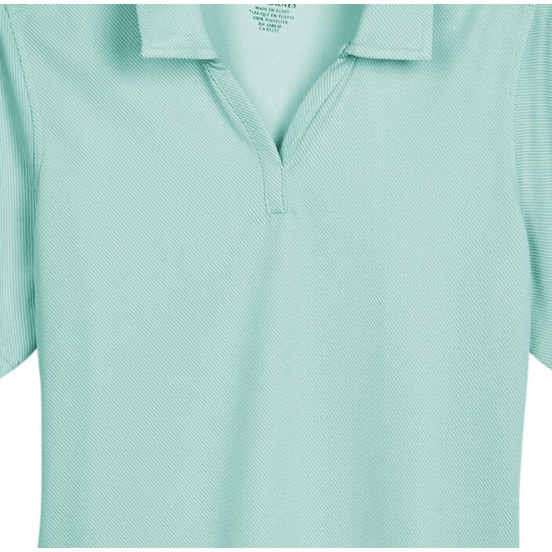 UltraClub Ladies' Cavalry Twill Performance Polo 13