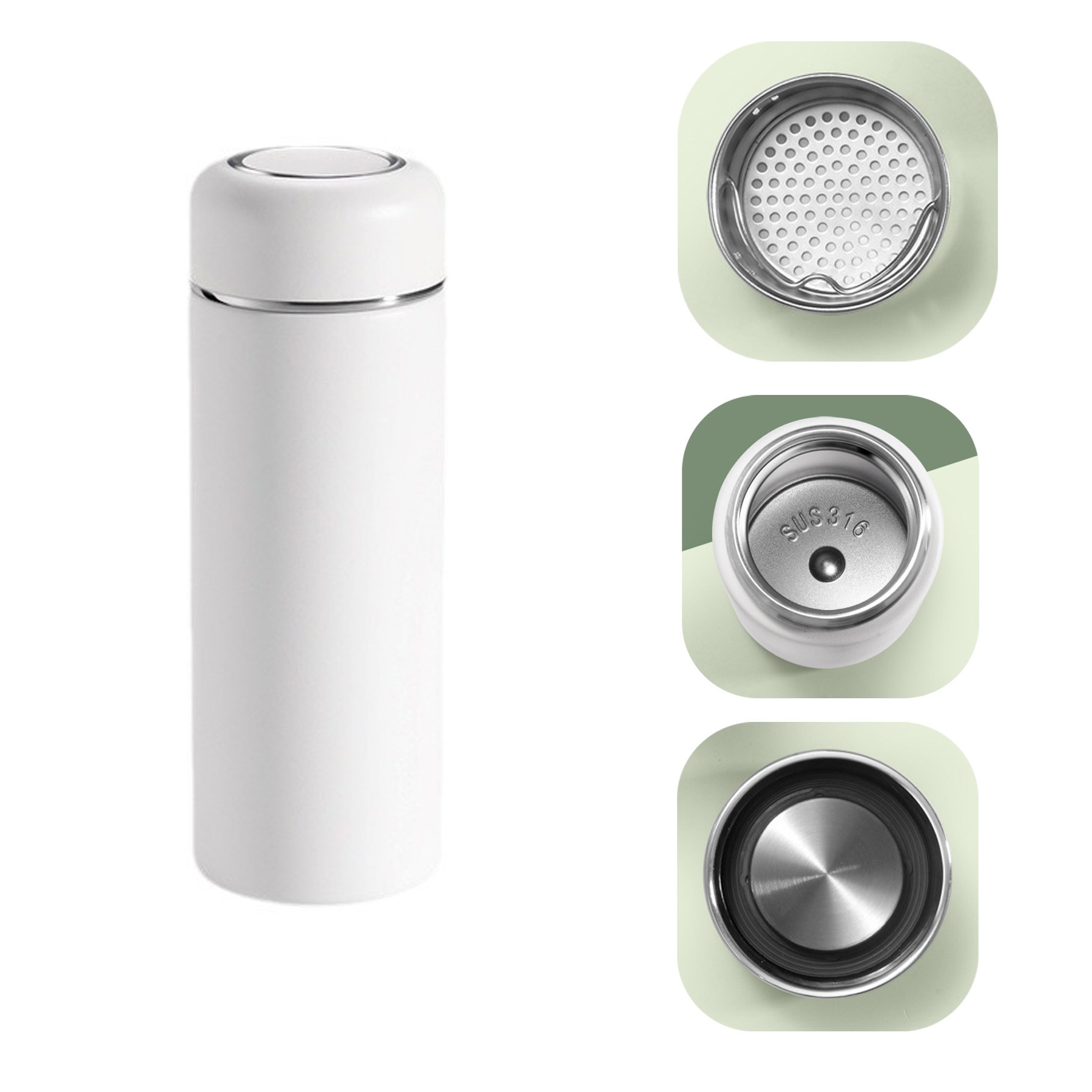 Stainless Steel Vacuum Flask Thermal Cup 4