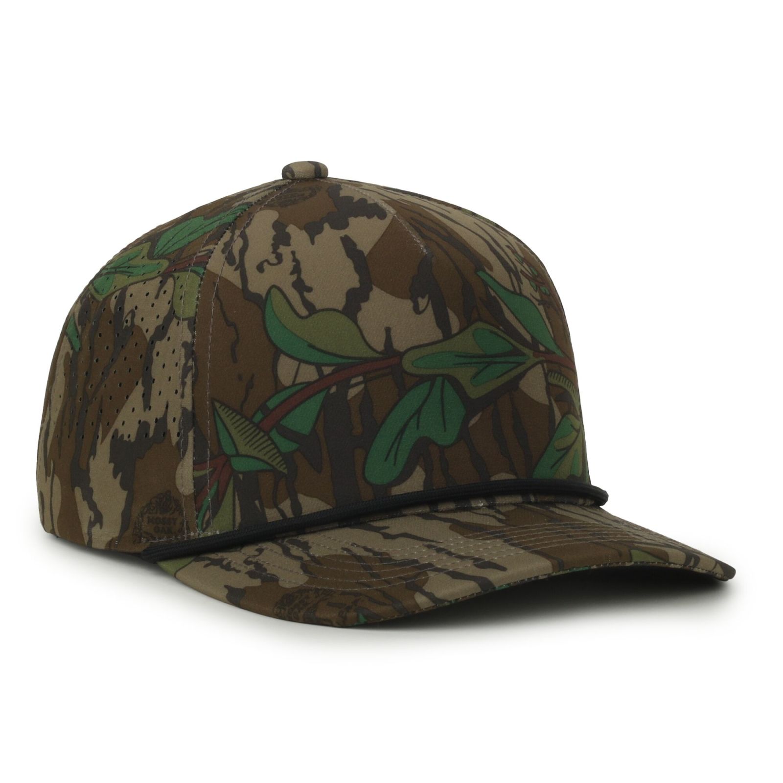 Perforated Camo 5-Panel 3