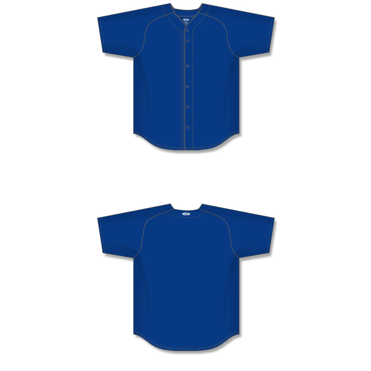Full Button Baseball Jerseys BA5200-G01 6