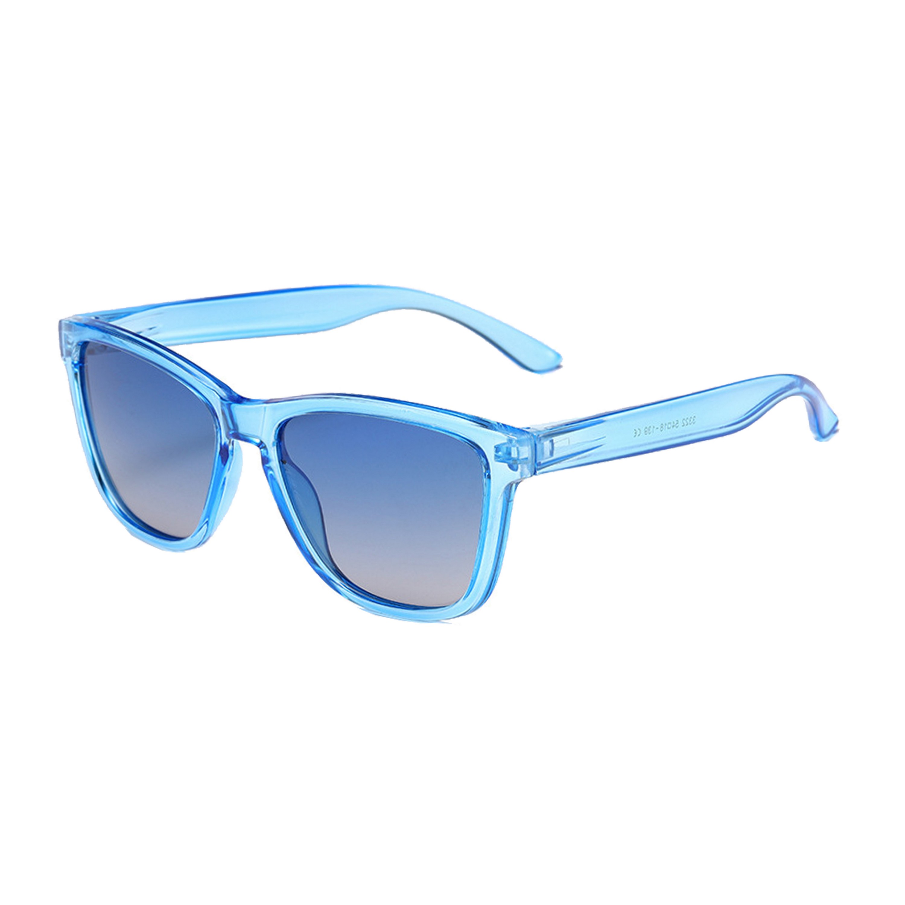 Translucent Frame Sunglasses-Ocean 4