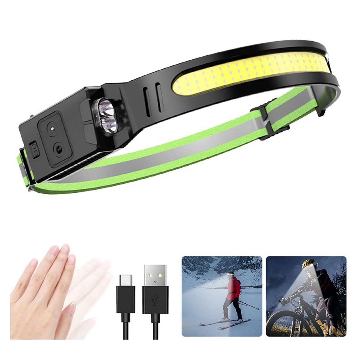 Lightweight Waterproof Headlamp For Outdoor 3
