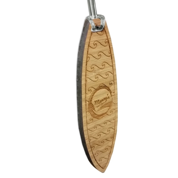 Custom Laser Etched Bamboo Bag Tags 7